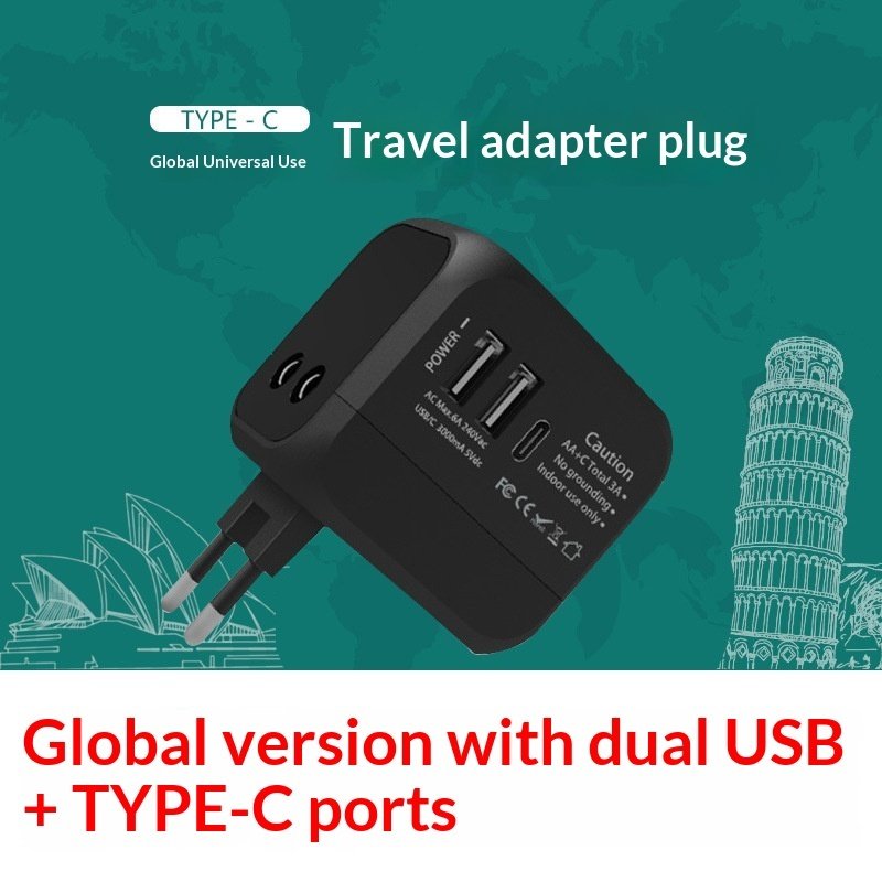 PD 20W Universal Travel Adapter Plug