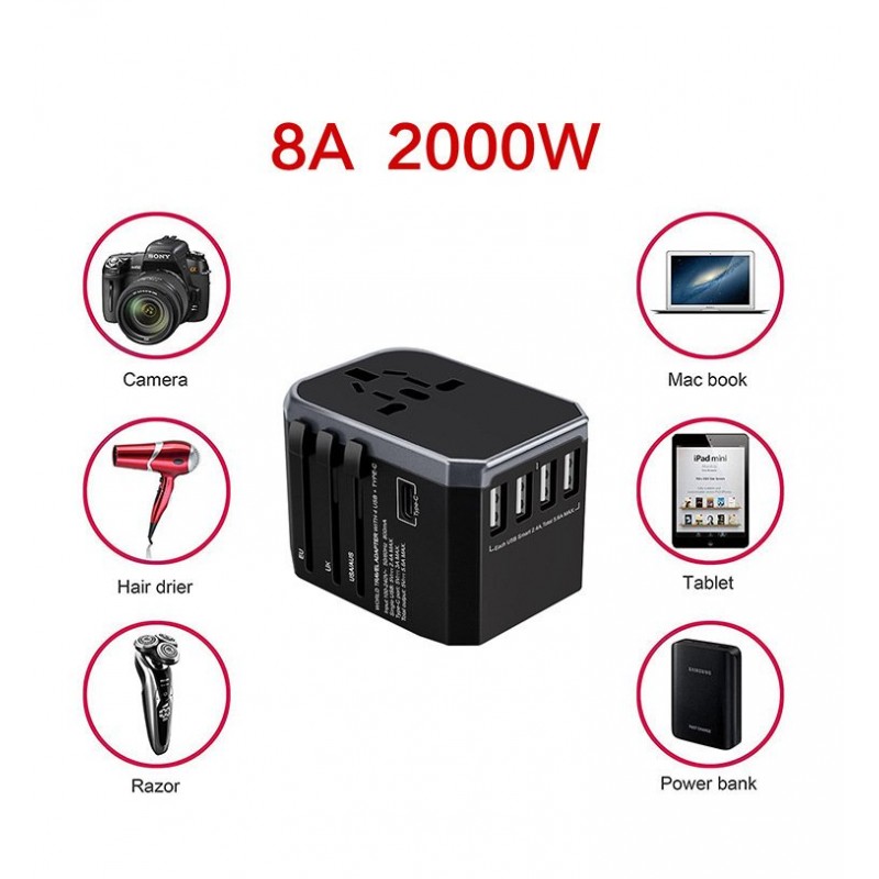 USB Multi-function Converter Universal Plug