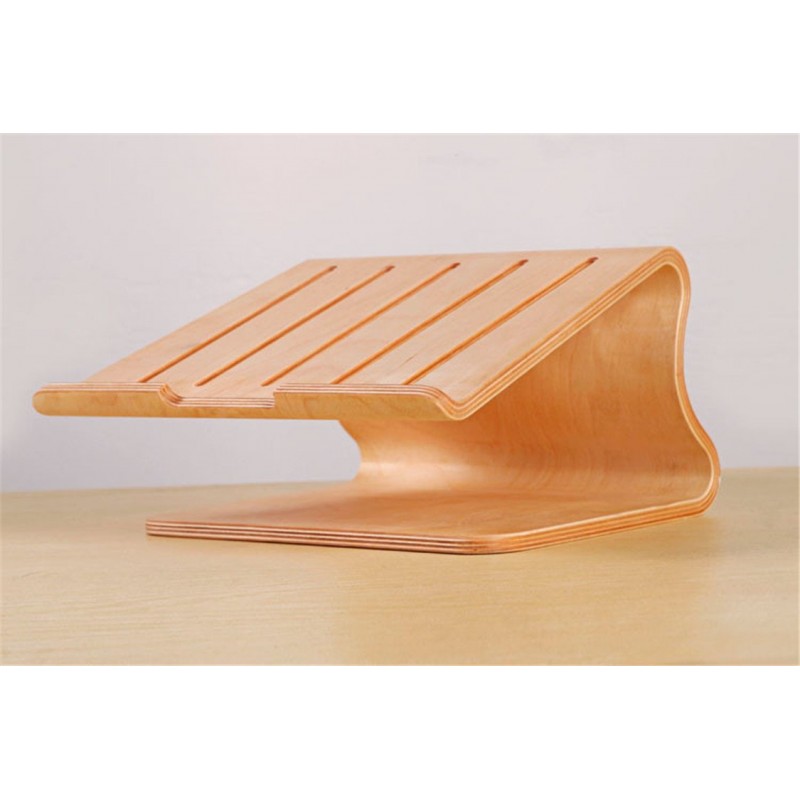 Compatible with Apple, Laptop Radiator Macbook Cooling Base Wooden Laptop Cooling Bracket