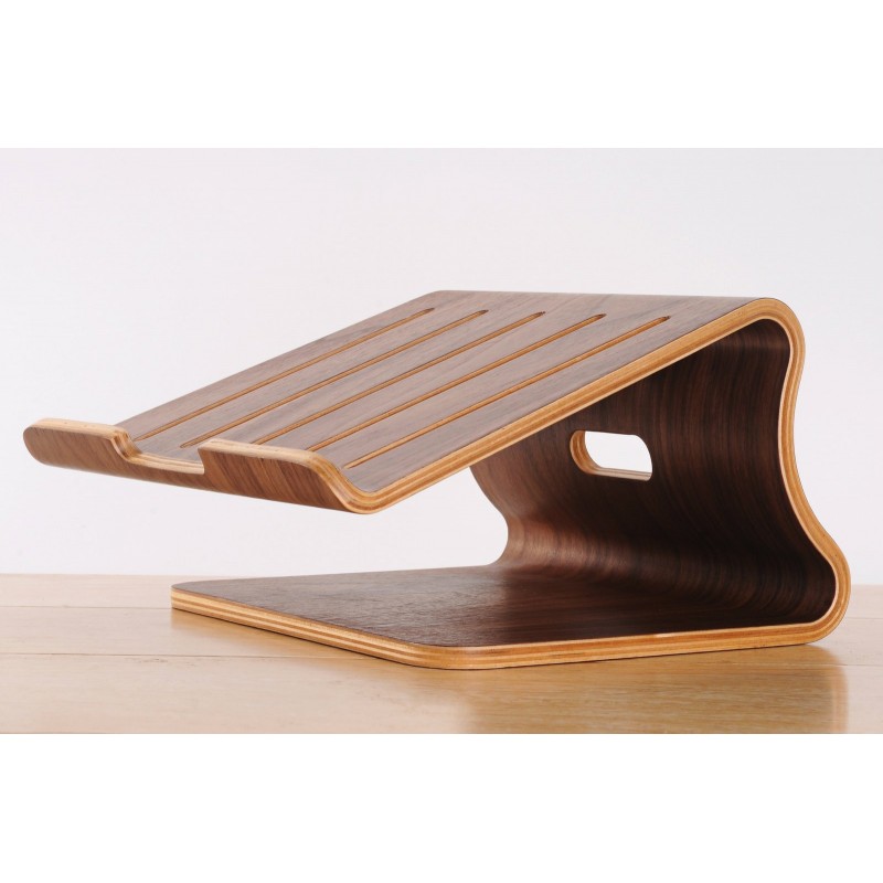 Compatible with Apple, Laptop Radiator Macbook Cooling Base Wooden Laptop Cooling Bracket