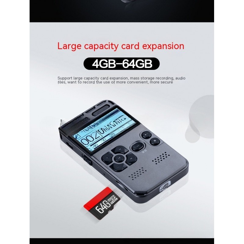 Large Screen Professional HD Noise Reduction Recording PEN Conference Ultra-long Standby Large Capacity Player