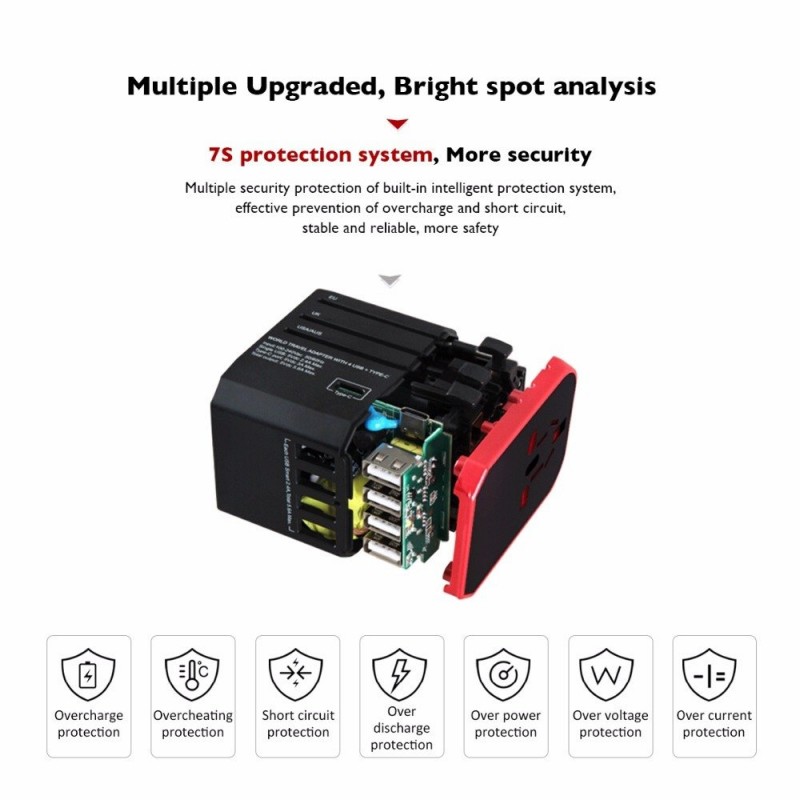 USB Multi-function Converter Universal Plug