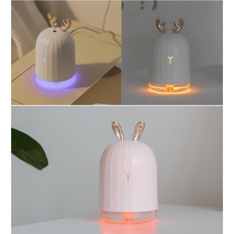 Mini Humidifier Portable USB Charging Quite Deer Shape