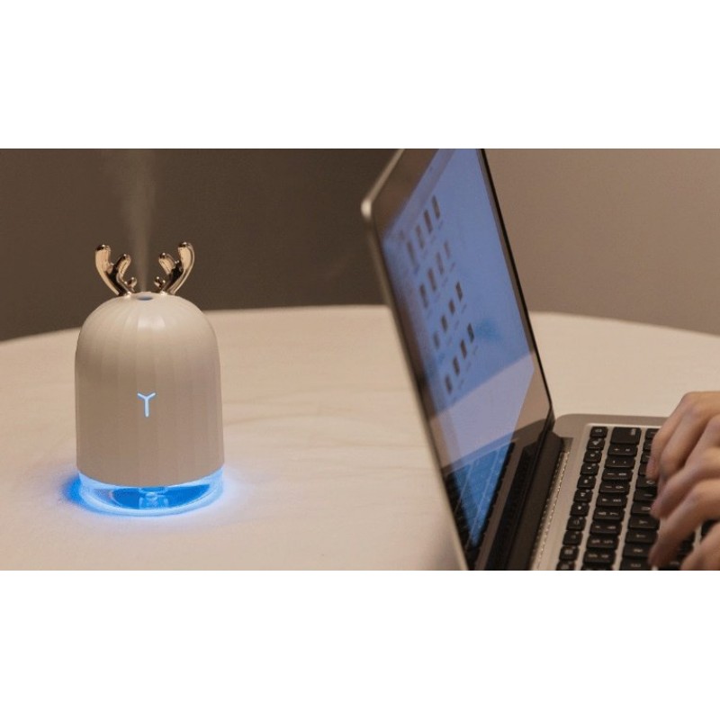 Mini Humidifier Portable USB Charging Quite Deer Shape