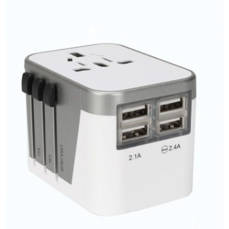 Multi-country travel adapter