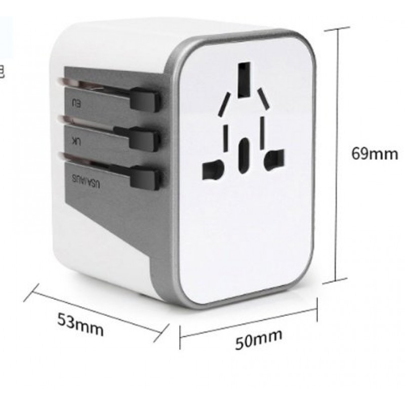 Multi-country travel adapter