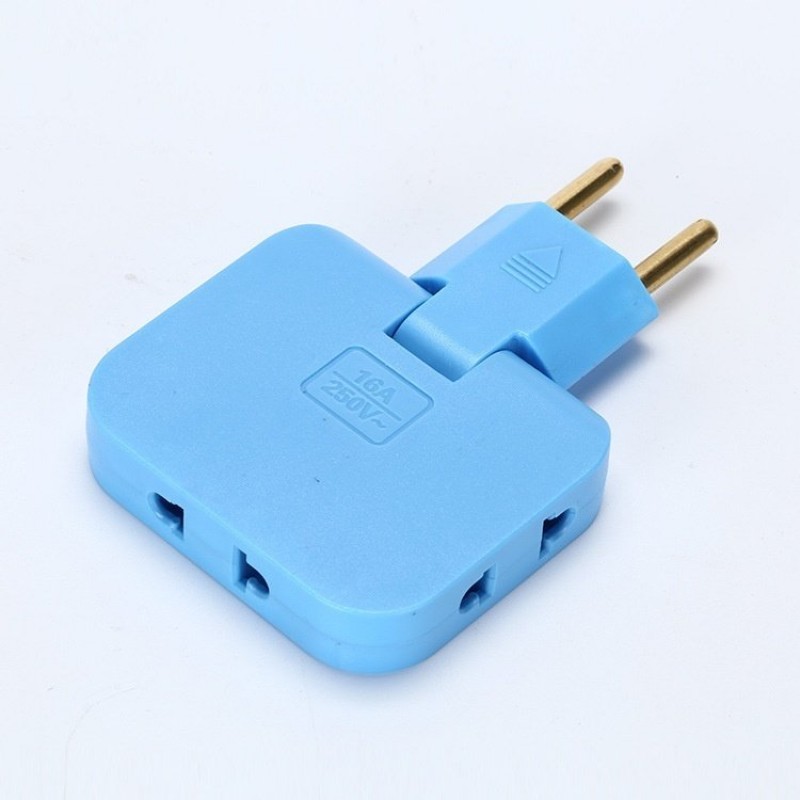European-style Conversion Socket One To Three Multinational Generic Converter Plug