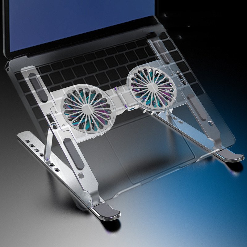 Laptop Stand Aluminum Alloy Cooling Storage Foldin...