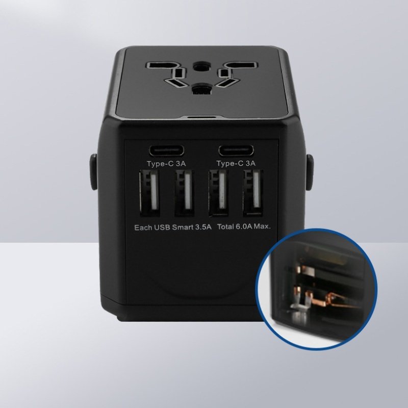Conversion Plug One To Three Multi-function Converter