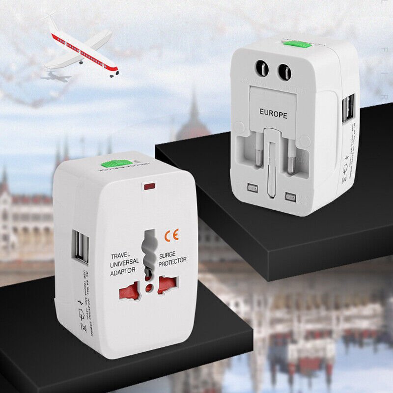 Universal New Plug Charger World Wide Use Travel A...