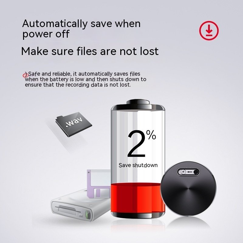 HD Noise Reduction Recording Pen Multi-function One-click Recording