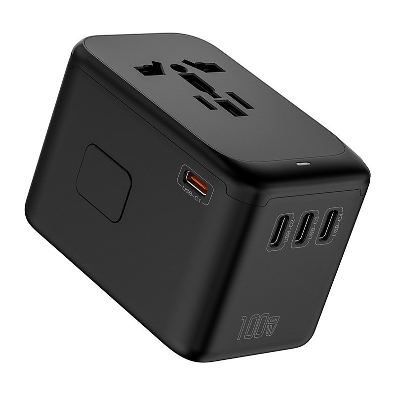 Travel Adapter 4C Port Gallium Nitride Universal Conversion Socket