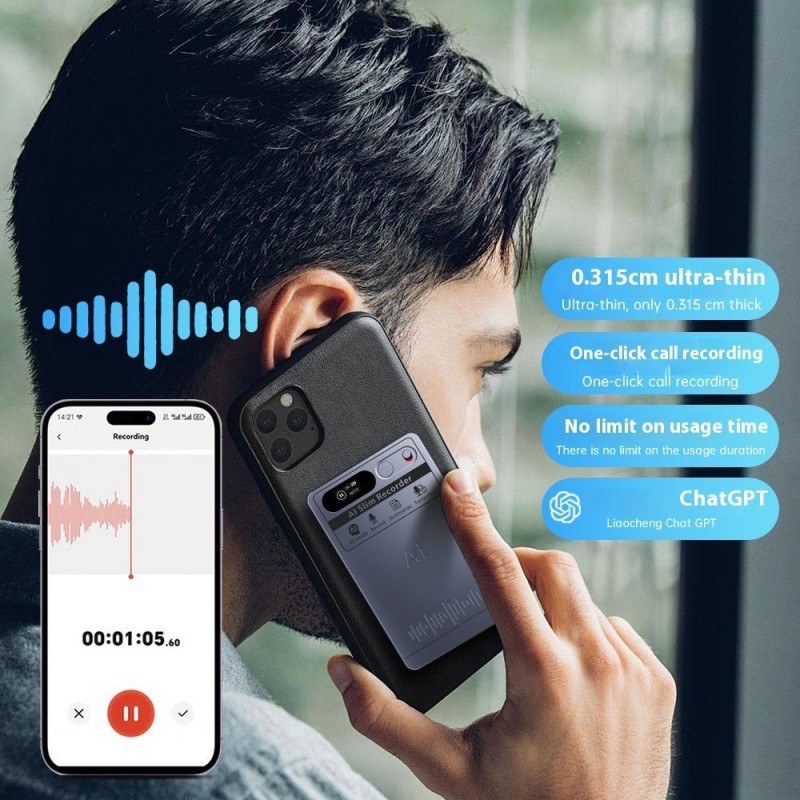 Portable AI Recording Pen Super Long Recording Pro...