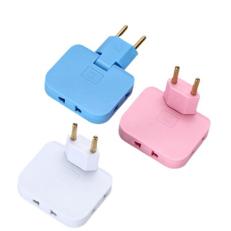 European-style Conversion Socket One To Three Multinational Generic Converter Plug