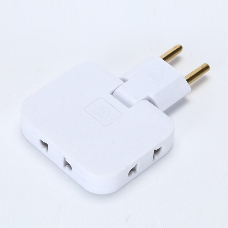 European-style Conversion Socket One To Three Multinational Generic Converter Plug