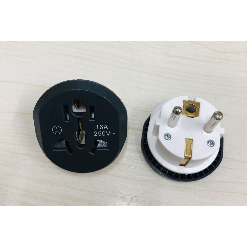 Conversion Plug European Standard Diameter 48MM Adapter Foreign Travel Portable Conversion Plug