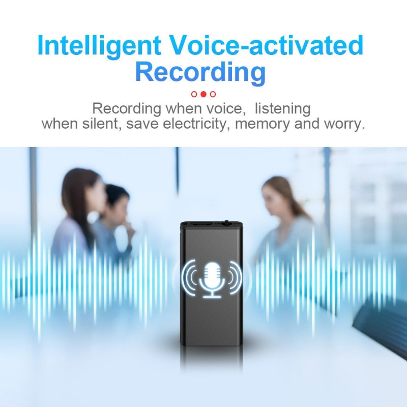 Encryption Long-time Intelligent HD Noise Reduction Voice Control Recording Pen