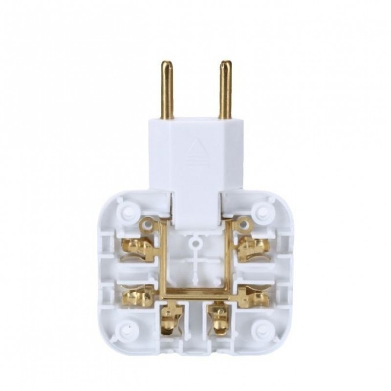 European-style Conversion Socket One To Three Multinational Generic Converter Plug