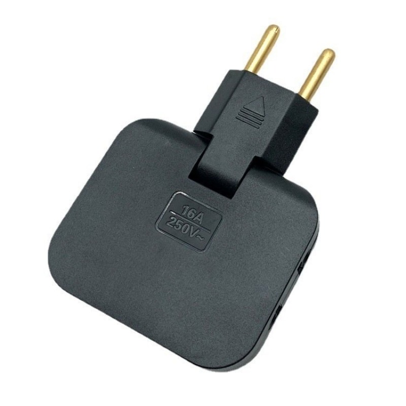 European-style Conversion Socket One To Three Multinational Generic Converter Plug